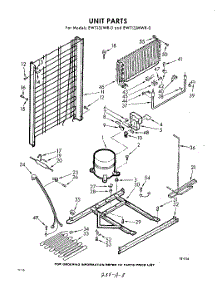 08 - Unit parts for Whirlpool Refrigerator EWT13JMWR0 / from AppliancePartsPros.com