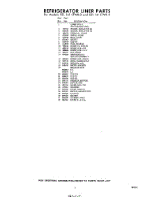 05 - Section parts for Whirlpool Freezer EEL141ETWR0 / from AppliancePartsPros.com