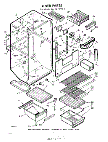 04 - Liner parts for Whirlpool Refrigerator EAT15PKWR4 / from AppliancePartsPros.com