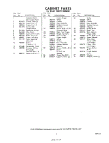 03 - Section parts for Whirlpool Refrigerator EHD251SMWR0 / from AppliancePartsPros.com