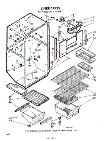 04 - Liner parts for Whirlpool Refrigerator EAT171HKWR0 / from AppliancePartsPros.com