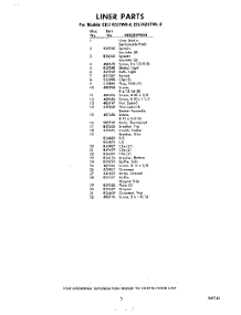 05 - Section parts for Whirlpool Freezer EEL142CTWR0 / from AppliancePartsPros.com