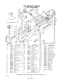 20 - Ice Maker parts for Whirlpool Refrigerator EHD252MMWR0 / from AppliancePartsPros.com