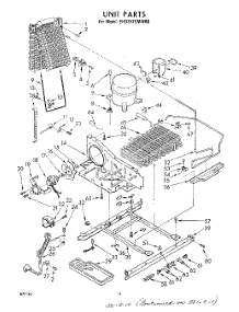 14 - Unit parts for Whirlpool Refrigerator EHD252SMWR0 / from AppliancePartsPros.com