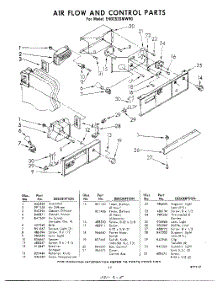 19 - Air Flow And Control parts for Whirlpool Refrigerator EHD252SMWR0 / from AppliancePartsPros.com