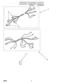 06 - Wiring Harness parts for Whirlpool Range FEP320YL2 / from AppliancePartsPros.com