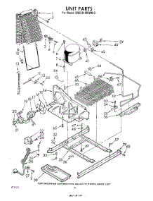 10 - Unit parts for Whirlpool Refrigerator EHD261MKWR0 / from AppliancePartsPros.com