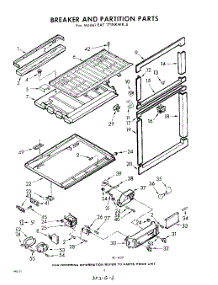 06 - Breaker And Partition parts for Whirlpool Refrigerator EAT171NKWR4 / from AppliancePartsPros.com