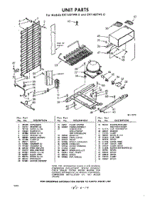06 - Unit parts for Whirlpool Refrigerator EXT14DTWR0 / from AppliancePartsPros.com