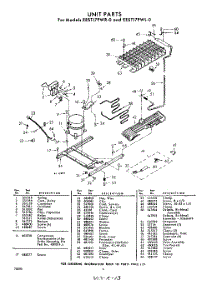 04 - Unit parts for Whirlpool Refrigerator EEST17PWR0 / from AppliancePartsPros.com