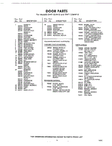 11 - Lit / Optional parts for Whirlpool Refrigerator EWT15JMW0 / from AppliancePartsPros.com