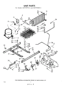 08 - Unit parts for Whirlpool Refrigerator EAT171PMW0 / from AppliancePartsPros.com
