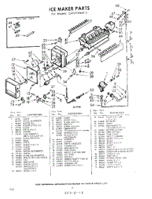 12 - Ice Maker parts for Whirlpool Refrigerator EAT171PMW0 / from AppliancePartsPros.com