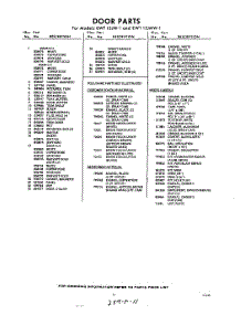 11 - Lit / Optional parts for Whirlpool Refrigerator EWT15JMW1 / from AppliancePartsPros.com