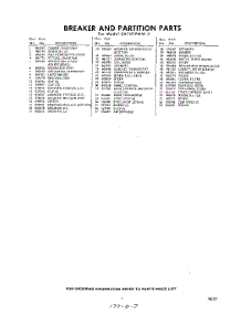 07 - Section parts for Whirlpool Refrigerator EAT171PMW2 / from AppliancePartsPros.com
