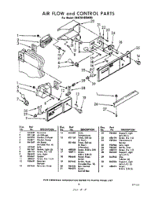 19 - Air Flow And Control parts for Whirlpool Refrigerator EHD261SSWR0 / from AppliancePartsPros.com
