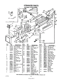 20 - Ice Maker parts for Whirlpool Refrigerator EHD261SSWR0 / from AppliancePartsPros.com