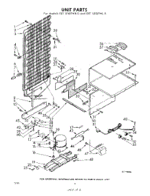 06 - Unit parts for Whirlpool Refrigerator EET121DTWR0 / from AppliancePartsPros.com