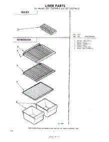 09 - Liner parts for Whirlpool Refrigerator EET121DTWR0 / from AppliancePartsPros.com