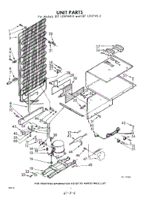 06 - Unit parts for Whirlpool Refrigerator EET121ETWR0 / from AppliancePartsPros.com