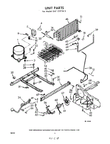 08 - Unit parts for Whirlpool Refrigerator EAT171PTW2 / from AppliancePartsPros.com