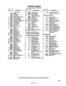 11 - Lit / Optional Parts parts for Whirlpool Refrigerator EAT171PTW2 / from AppliancePartsPros.com