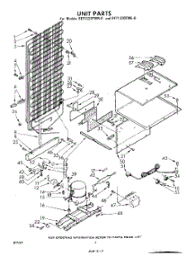04 - Unit parts for Whirlpool Refrigerator EET122DTWR0 / from AppliancePartsPros.com