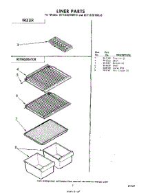 07 - Liner parts for Whirlpool Refrigerator EET122DTWR0 / from AppliancePartsPros.com