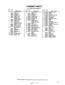 03 - Section parts for Whirlpool Refrigerator EXT15JMW0 / from AppliancePartsPros.com