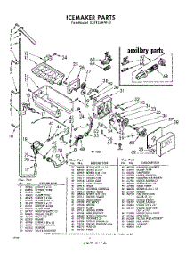 12 - Ice Maker parts for Whirlpool Refrigerator EXT15JMW0 / from AppliancePartsPros.com