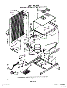 06 - Unit parts for Whirlpool Refrigerator EET131DTWR0 / from AppliancePartsPros.com