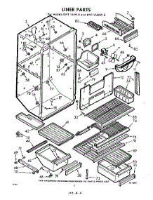 04 - Liner parts for Whirlpool Refrigerator EWT15JW0 / from AppliancePartsPros.com