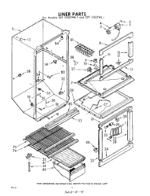 04 - Liner parts for Whirlpool Refrigerator EET131DTWR1 / from AppliancePartsPros.com