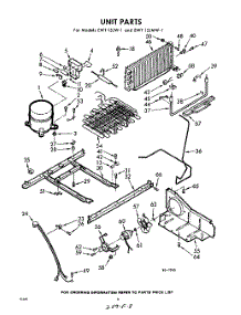08 - Unit parts for Whirlpool Refrigerator EWT15JW1 / from AppliancePartsPros.com