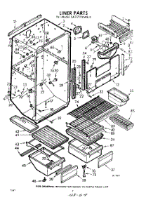 04 - Liner parts for Whirlpool Refrigerator EAT171VKWR0 / from AppliancePartsPros.com