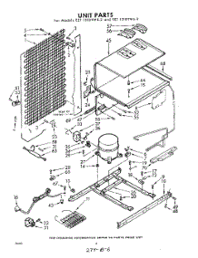 06 - Unit parts for Whirlpool Refrigerator EET131DTWR2 / from AppliancePartsPros.com