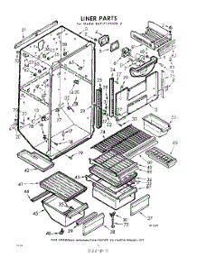 04 - Liner parts for Whirlpool Refrigerator EAT171VKWR2 / from AppliancePartsPros.com