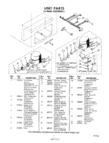 05 - Unit parts for Whirlpool Freezer EHH150CW2 / from AppliancePartsPros.com