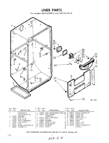 04 - Liner parts for Whirlpool Refrigerator EET131JTWR0 / from AppliancePartsPros.com