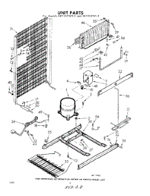 08 - Unit parts for Whirlpool Refrigerator EET131JTWR0 / from AppliancePartsPros.com