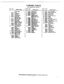 03 - Section parts for Whirlpool Refrigerator EXT15NTW1 / from AppliancePartsPros.com