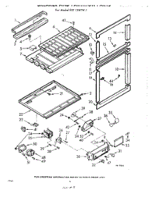 06 - Breaker And Partition parts for Whirlpool Refrigerator EXT15NTW1 / from AppliancePartsPros.com