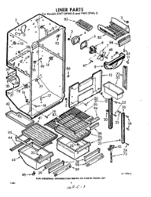 04 - Liner parts for Whirlpool Refrigerator EWT15PWR0 / from AppliancePartsPros.com