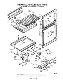 06 - Breaker And Partition parts for Whirlpool Refrigerator EWT15PWR0 / from AppliancePartsPros.com