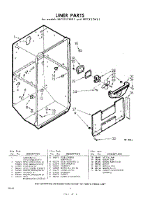 04 - Liner parts for Whirlpool Refrigerator EET131JTWR1 / from AppliancePartsPros.com