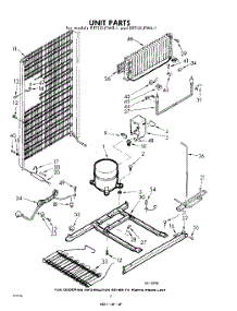 08 - Unit parts for Whirlpool Refrigerator EET131JTWR1 / from AppliancePartsPros.com
