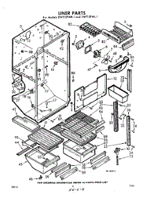 04 - Liner parts for Whirlpool Refrigerator EWT15PWR1 / from AppliancePartsPros.com