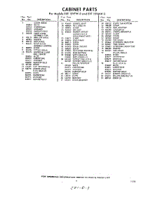 03 - Section parts for Whirlpool Refrigerator EXT15VTM0 / from AppliancePartsPros.com