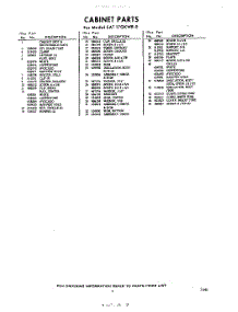 03 - Section parts for Whirlpool Refrigerator EAT17GKWR0 / from AppliancePartsPros.com