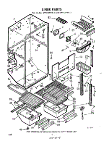 04 - Liner parts for Whirlpool Refrigerator EWT15PWR2 / from AppliancePartsPros.com